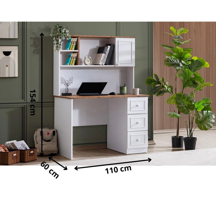Hanah Home Escritorio de Estudio Beta Blanco